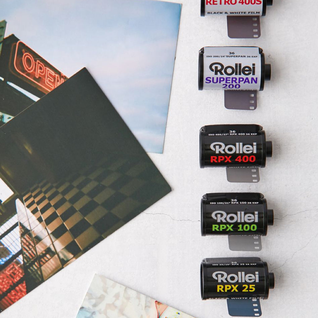 Rollei Fantastic 5 Black And White 35mm Film 5-Pack