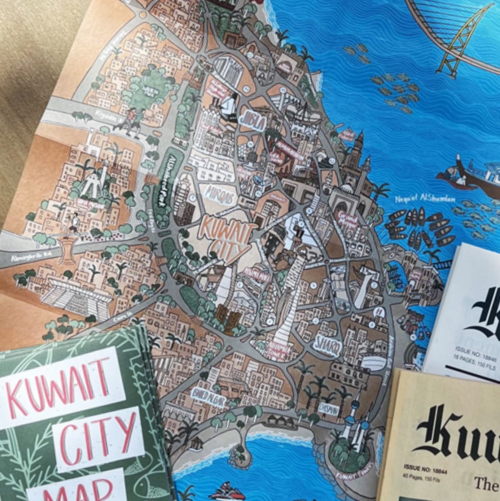 Kuwait City Map 2022